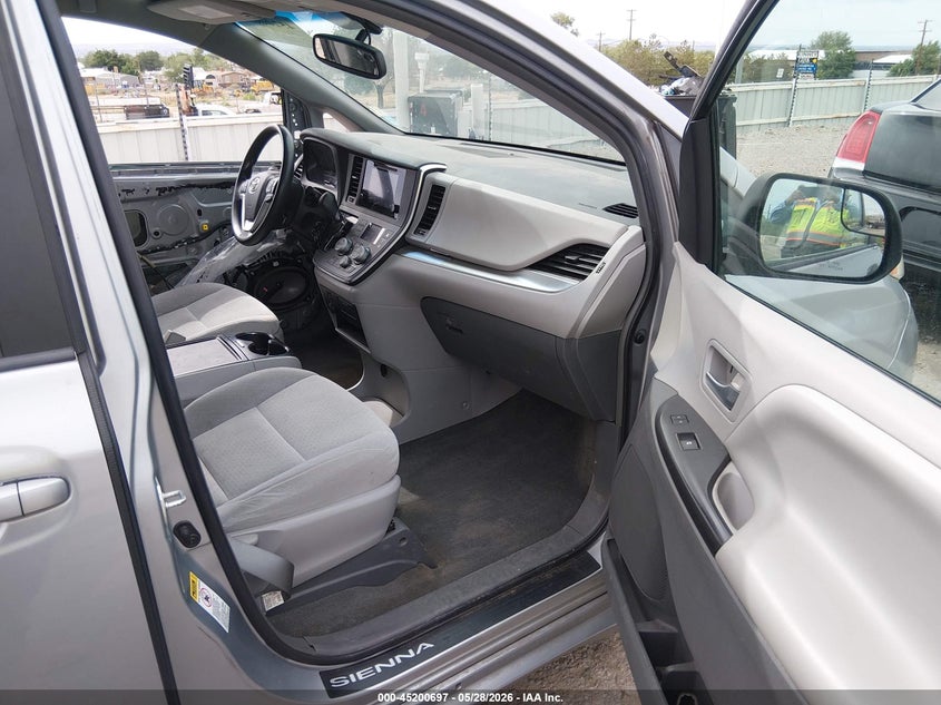 2015 Toyota Sienna VIN 5TDKK3DC3FS634840 IAAI salvage auction — LEFT REAR, Salvage Title, sold $3,775 on 2026-07-13 (photo 5)