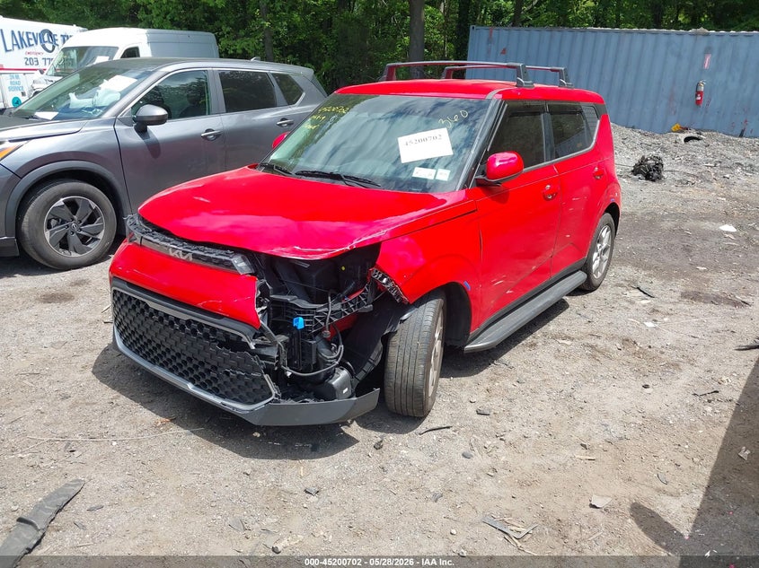 2025 Kia Soul VIN KNDJ23AU5S7243489 IAAI salvage auction — FRONT END, Salvage Title, sold $6,300 on 2026-07-07 (photo 2)