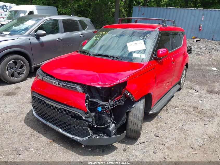 2025 Kia Soul VIN KNDJ23AU5S7243489 IAAI salvage auction — FRONT END, Salvage Title, sold $6,300 on 2026-07-07 (photo 6)