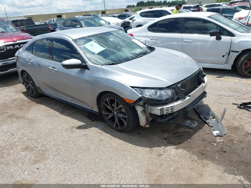 2018 Honda Civic VIN SHHFK7H46JU240952 IAAI salvage auction — FRONT END, Salvage (Texas), sold $2,950 on 2026-07-22 (photo 1)