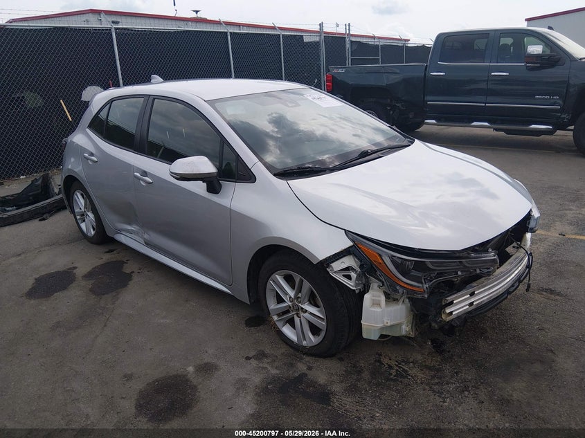 2021 Toyota Corolla VIN JTND4MBE8M3146605 IAAI salvage auction — FRONT & REAR, Salvage Title, sold $3,700 on 2026-07-15 (photo 1)