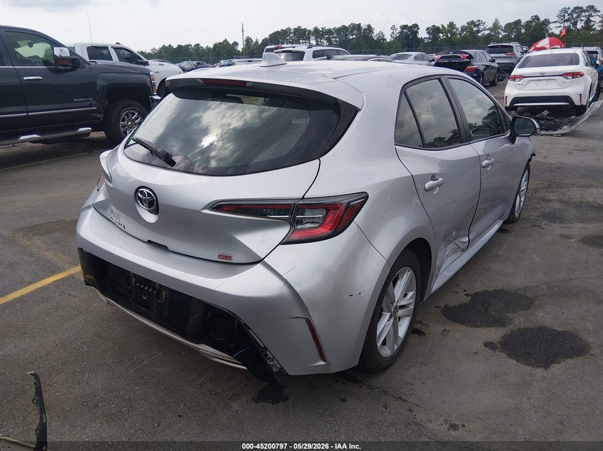 2021 Toyota Corolla VIN JTND4MBE8M3146605 IAAI salvage auction — FRONT & REAR, Salvage Title, sold $3,700 on 2026-07-15 (photo 4)