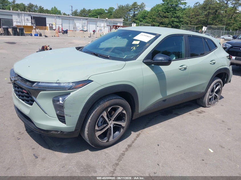 2024 Chevrolet Trax VIN KL77LGE24RC192492 IAAI salvage auction — REAR END, Mv-907A (New York), sold $5,200 on 2026-07-21 (photo 2)