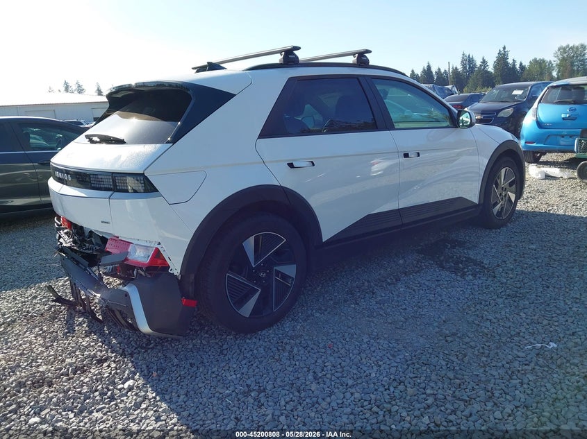 2025 Hyundai Ioniq 5 VIN 7YAKNDDC9SY000582 IAAI salvage auction — REAR END, Salvage Title, sold $15,000 on 2026-07-22 (photo 4)