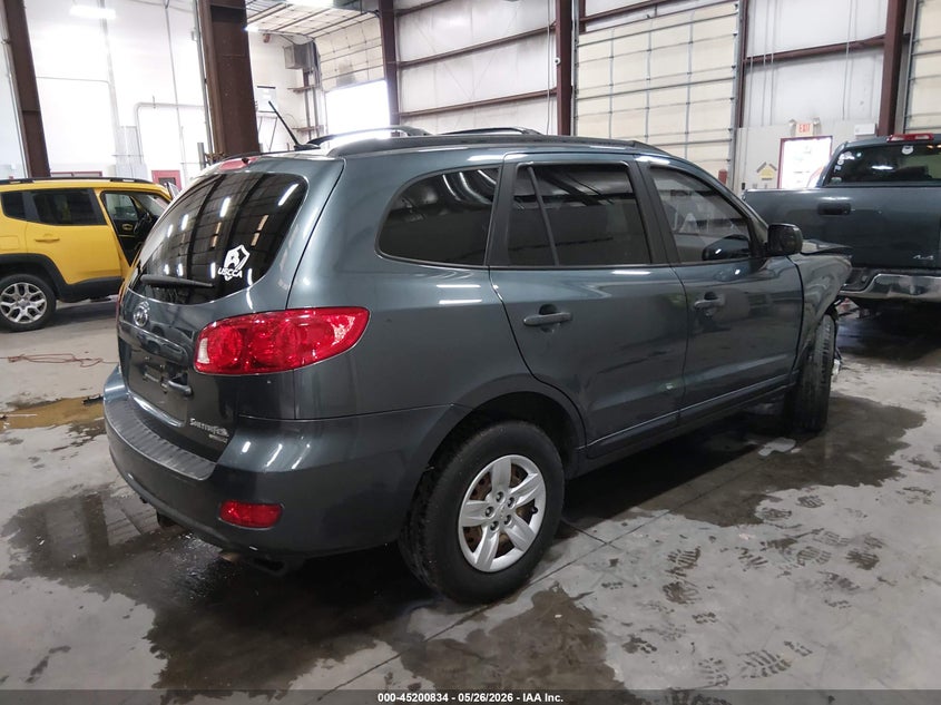 2009 Hyundai Santa fe VIN 5NMSG73D19H281444 IAAI salvage auction — FRONT END, Salvage (Idaho), sold $300 on 2026-08-22 (photo 4)