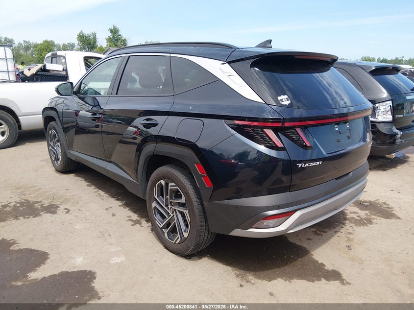 2025 Hyundai Tucson VIN KM8JEDD18SU268088 IAAI salvage auction — HAIL, Salvage Title, sold $16,200 on 2026-07-28 (photo 3)