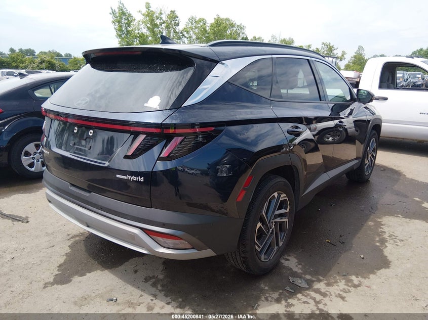 2025 Hyundai Tucson VIN KM8JEDD18SU268088 IAAI salvage auction — HAIL, Salvage Title, sold $16,200 on 2026-07-28 (photo 4)
