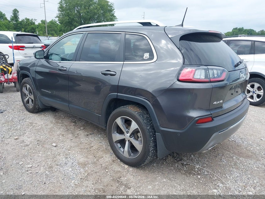 2021 Jeep Cherokee VIN 1C4PJMDX6MD147979 IAAI salvage auction — HAIL, Clear (Missouri), sold $4,025 on 2026-08-23 (photo 3)
