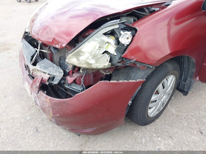 2008 Toyota Sienna VIN 5TDZK23C38S116028 IAAI salvage auction — FRONT END, Salvage (Texas), sold $450 on 2026-07-12 (photo 6)
