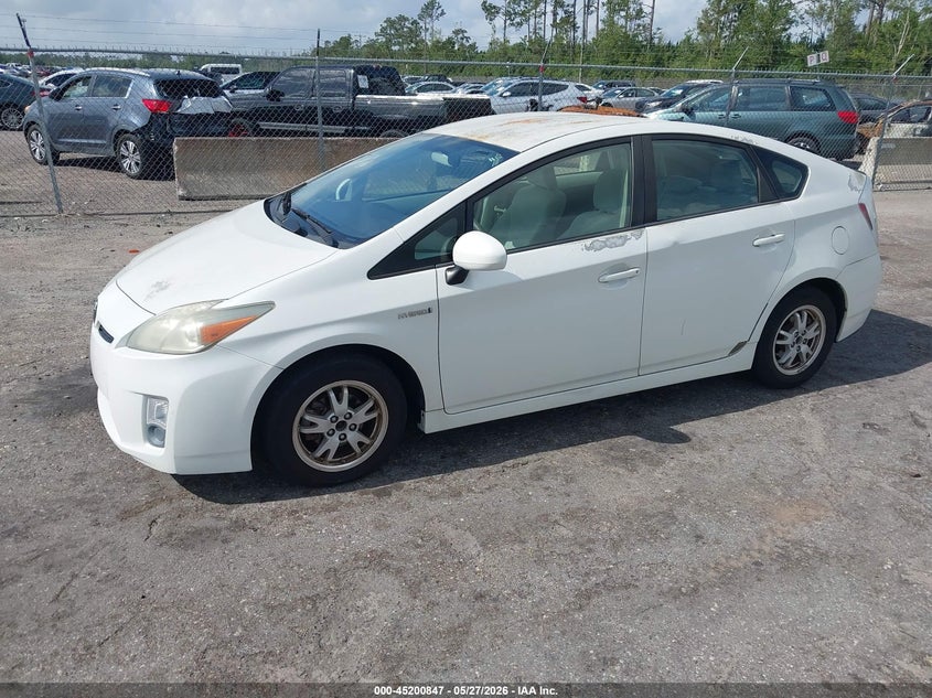 2011 Toyota Prius VIN JTDKN3DU6B1463816 IAAI salvage auction — NORMAL WEAR, Clear (Florida), sold $2,100 on 2026-07-07 (photo 2)