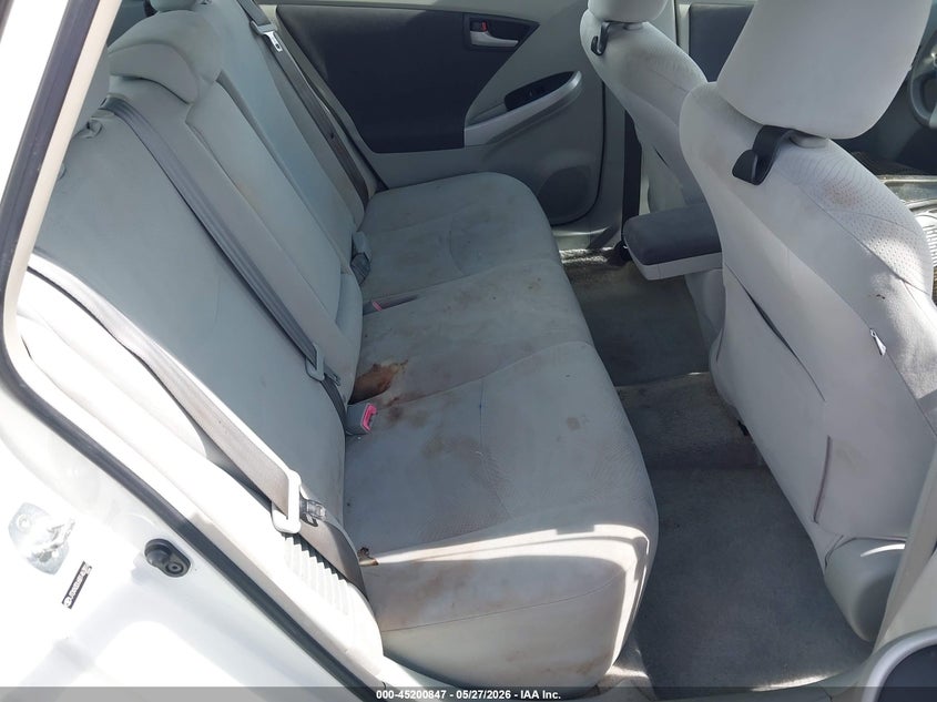 2011 Toyota Prius VIN JTDKN3DU6B1463816 IAAI salvage auction — NORMAL WEAR, Clear (Florida), sold $2,100 on 2026-07-07 (photo 8)