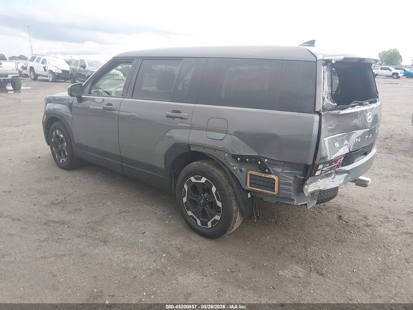 2025 Hyundai Santa fe VIN 5NMP14GL1SH135686 IAAI salvage auction — REAR END, Salvage Title, sold $11,200 on 2026-07-29 (photo 3)