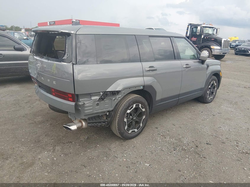2025 Hyundai Santa fe VIN 5NMP14GL1SH135686 IAAI salvage auction — REAR END, Salvage Title, sold $11,200 on 2026-07-29 (photo 4)