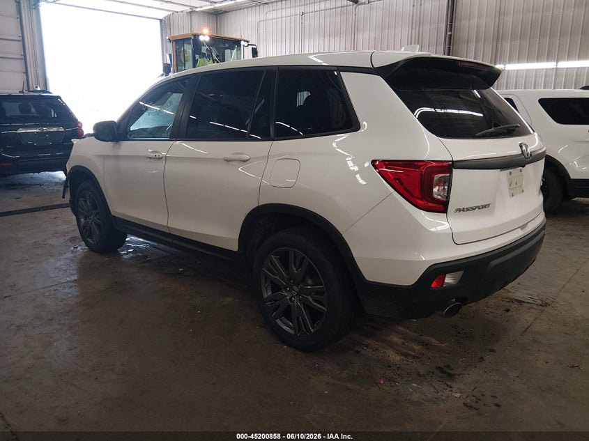 2021 Honda Passport VIN 5FNYF8H54MB015852 IAAI salvage auction — FRONT END, Salvage (Minnesota), sold $7,400 on 2026-07-21 (photo 3)
