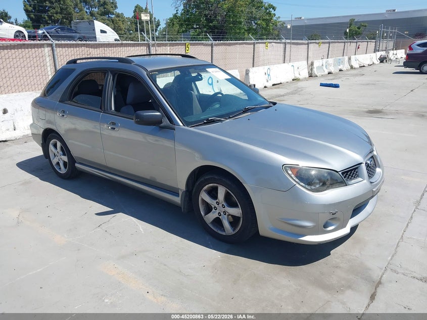 2007 Subaru Impreza VIN JF1GG61697H800300 IAAI salvage auction — NORMAL WEAR, Clear - Dealer Only (California), sold $775 on 2026-07-06 (photo 1)
