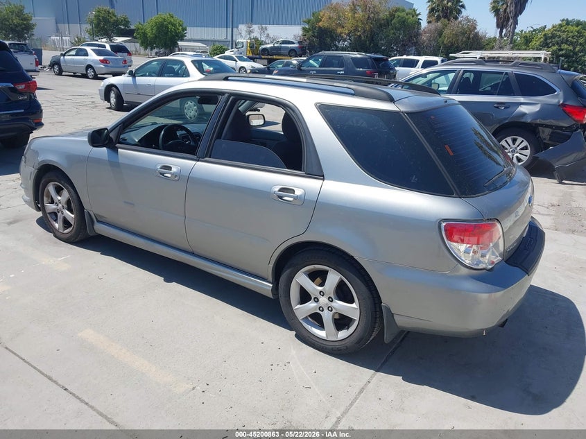 2007 Subaru Impreza VIN JF1GG61697H800300 IAAI salvage auction — NORMAL WEAR, Clear - Dealer Only (California), sold $775 on 2026-07-06 (photo 3)
