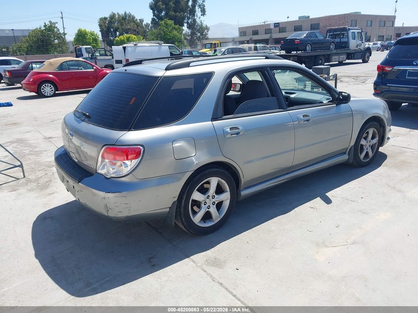 2007 Subaru Impreza VIN JF1GG61697H800300 IAAI salvage auction — NORMAL WEAR, Clear - Dealer Only (California), sold $775 on 2026-07-06 (photo 4)