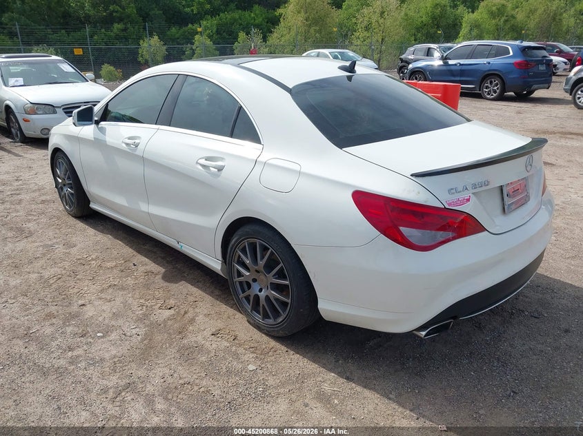 2014 Mercedes-benz Cla-klasse VIN WDDSJ4GB9EN072562 IAAI salvage auction — UNDERCARRIAGE, Salvage (Illinois), sold $2,000 on 2026-08-12 (photo 3)