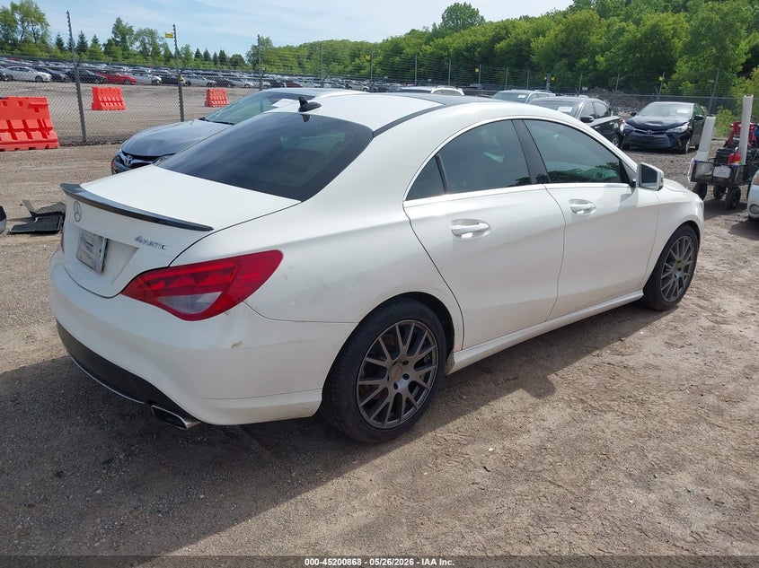 2014 Mercedes-benz Cla-klasse VIN WDDSJ4GB9EN072562 IAAI salvage auction — UNDERCARRIAGE, Salvage (Illinois), sold $2,000 on 2026-08-12 (photo 4)
