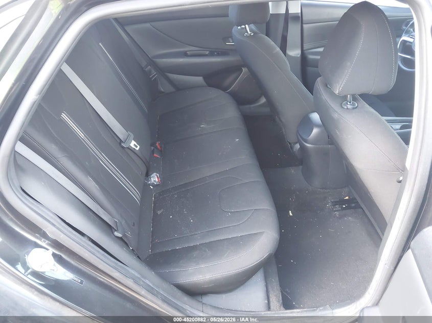 2021 Hyundai Elantra VIN 5NPLS4AG3MH051110 IAAI salvage auction — FRONT & REAR, Salvage Title, sold $1,500 on 2026-07-16 (photo 8)