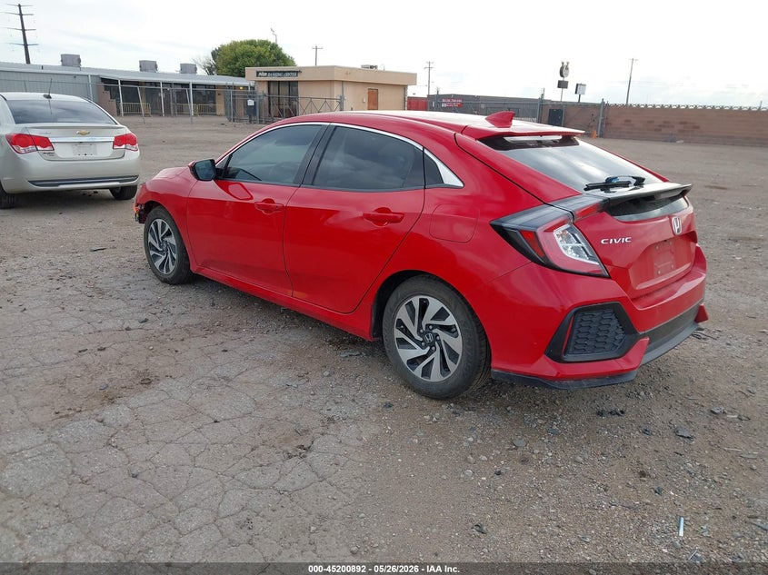 2018 Honda Civic VIN SHHFK7H26JU228461 IAAI salvage auction — FRONT END, Salvage (Texas), sold $3,100 on 2026-07-13 (photo 3)