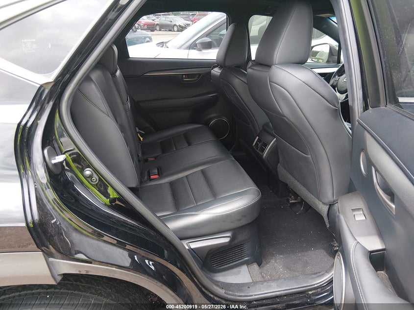 2017 Lexus Nx VIN JTJBARBZ2H2101463 IAAI salvage auction — FRONT END, Clear (Oklahoma), sold $7,100 on 2026-08-01 (photo 8)