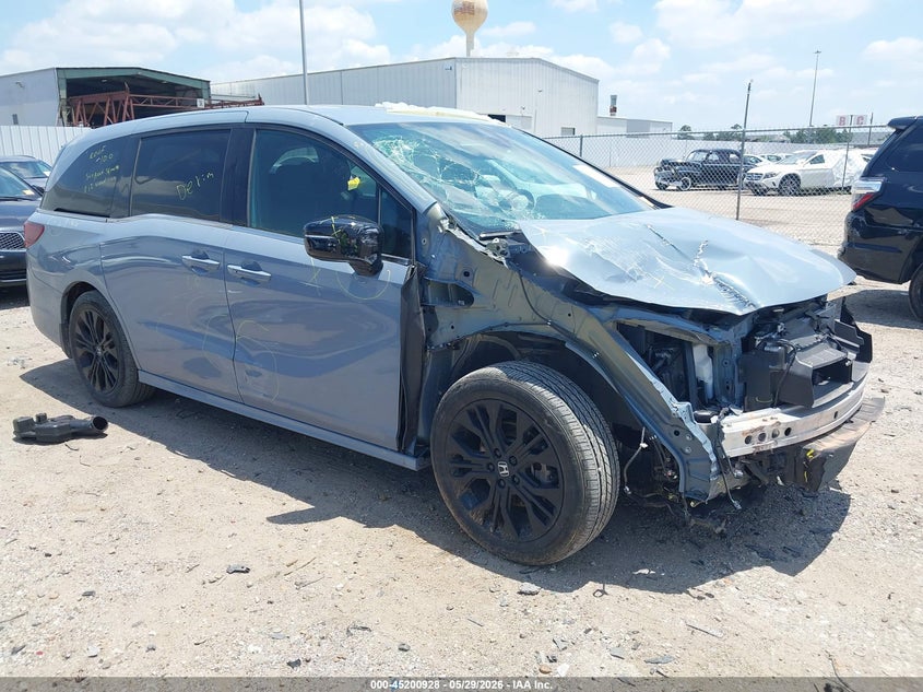 2025 Honda Odyssey VIN 5FNRL6H71SB028607 — IAAI salvage auction photo