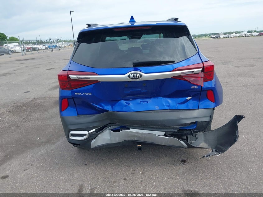 2021 Kia Seltos VIN KNDERCAA5M7174132 IAAI salvage auction — REAR END, Salvage (Minnesota), sold $3,550 on 2026-07-29 (photo 6)