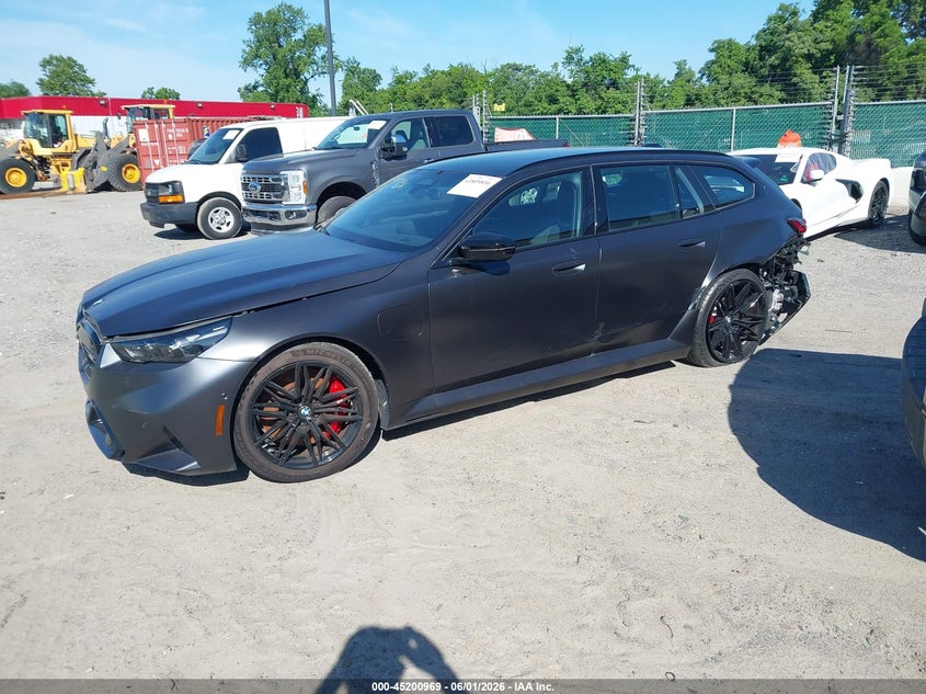 2026 BMW M5 VIN WBS83GV07TCW00246 IAAI salvage auction — Rear End, Salvage - Greater Than 75% (Maryland), sold $65,000 on 2026-06-20 (photo 2)