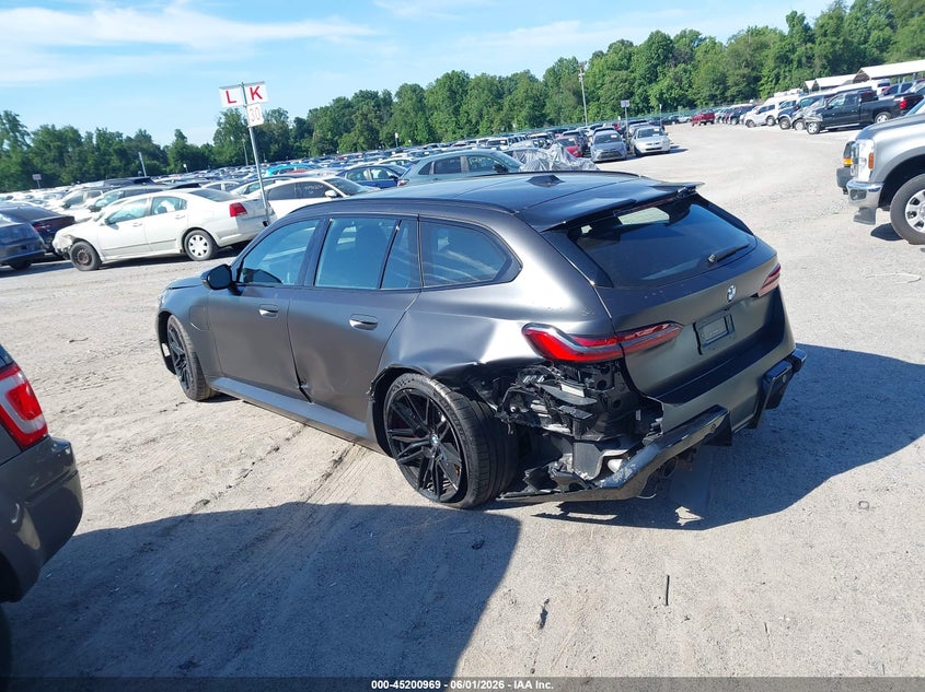 2026 BMW M5 VIN WBS83GV07TCW00246 IAAI salvage auction — Rear End, Salvage - Greater Than 75% (Maryland), sold $65,000 on 2026-06-20 (photo 3)