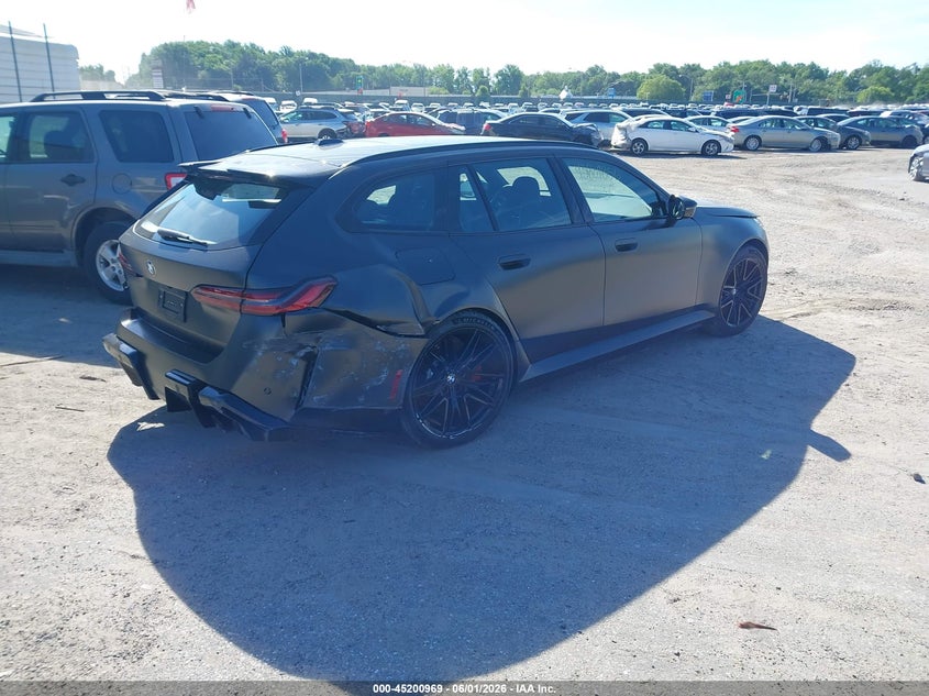 2026 BMW M5 VIN WBS83GV07TCW00246 IAAI salvage auction — Rear End, Salvage - Greater Than 75% (Maryland), sold $65,000 on 2026-06-20 (photo 4)