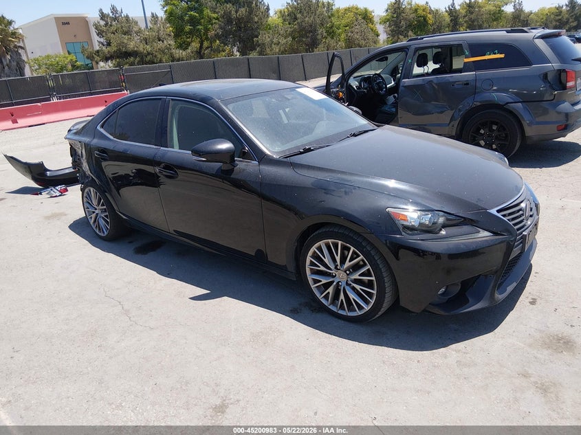 2015 Lexus VIN JTHBF1D23F5049342 IAAI salvage auction — RIGHT REAR, Salvage (California), sold $4,600 on 2026-07-06 (photo 1)