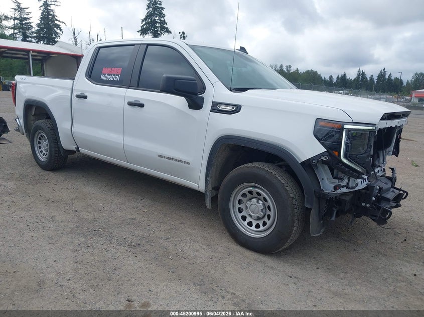 2025 Gmc SIERRA VIN 1GTPUAEK0SZ114551 IAAI salvage auction — FRONT END, Salvage Title, sold $13,000 on 2026-07-23 (photo 1)