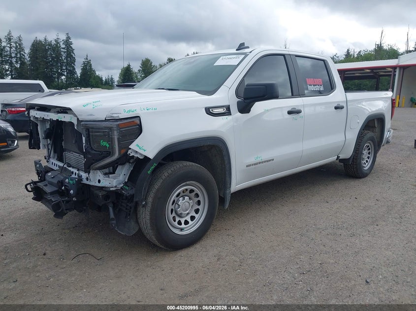 2025 Gmc SIERRA VIN 1GTPUAEK0SZ114551 IAAI salvage auction — FRONT END, Salvage Title, sold $13,000 on 2026-07-23 (photo 2)