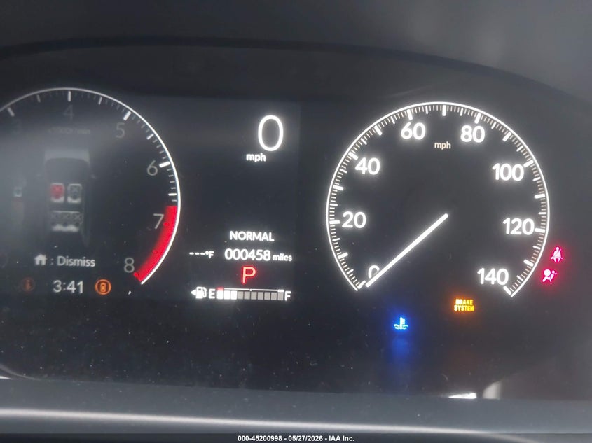 2026 Honda Hr-v VIN 3CZRZ1H74TM735015 IAAI salvage auction — FRONT END, Salvage Title, sold $11,300 on 2026-07-22 (photo 7)