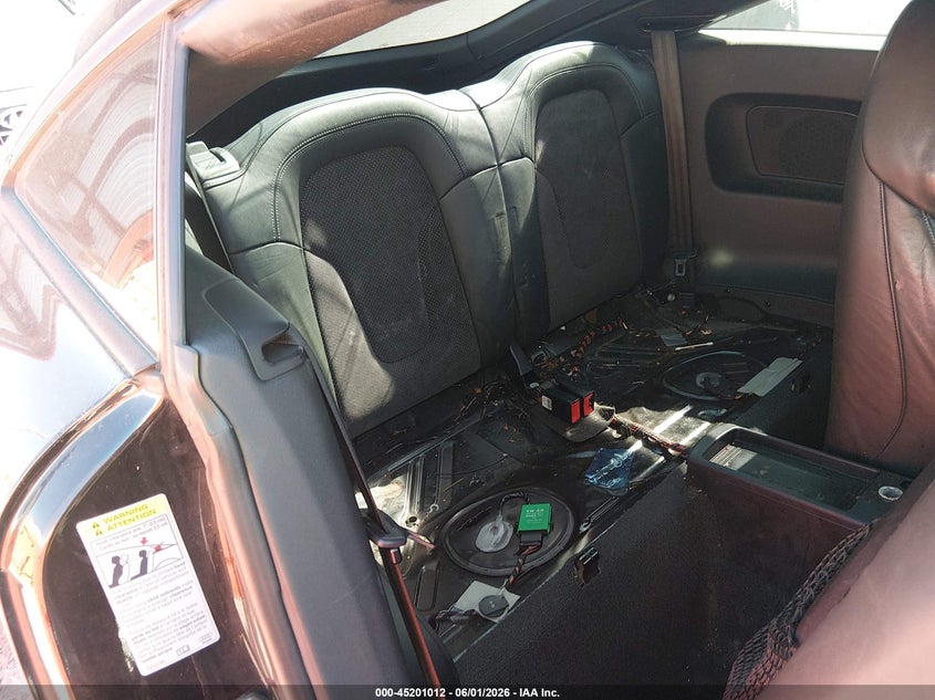 2014 Audi Tt VIN TRUBFAFK4E1005781 IAAI salvage auction — VANDALISM, Salvage Title, sold $2,600 on 2026-07-21 (photo 8)