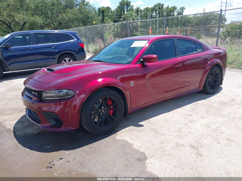 2020 Dodge Charger VIN 2C3CDXL94LH157314 IAAI salvage auction — RIGHT REAR, Salvage (Arizona), sold $22,600 on 2026-07-30 (photo 2)