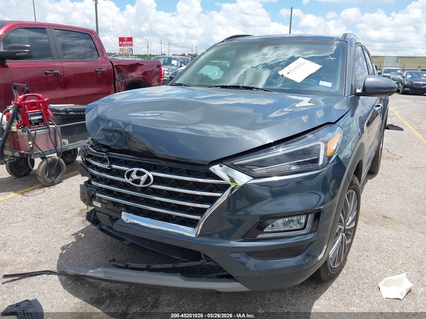 2021 Hyundai Tucson VIN KM8J33AL5MU387113 IAAI salvage auction — FRONT END, Original (Texas), sold $4,500 on 2026-07-25 (photo 6)