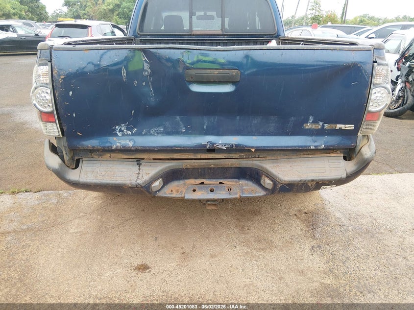 2006 Toyota Tacoma VIN 5TEUU42N96Z318147 IAAI salvage auction — REAR END, Salvage (Hawaii), sold $25 on 2026-07-28 (photo 6)