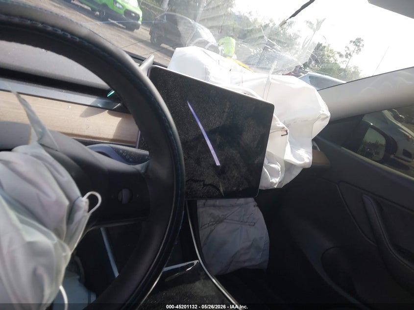 2021 Tesla Model y VIN 5YJYGDED8MF118242 IAAI salvage auction — LEFT SIDE, Certificate Of Destruction (Florida), sold $3,100 on 2026-07-20 (photo 7)