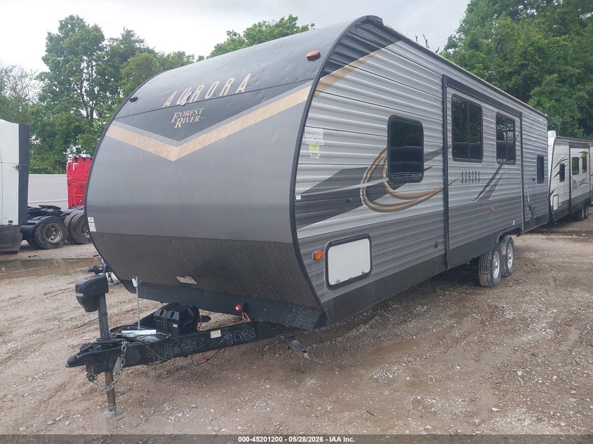 2022 Forest river Unknown VIN 5ZT2ARUB4NX026233 IAAI salvage auction — HAIL, Clear (Missouri), sold $2,550 on 2026-07-29 (photo 2)
