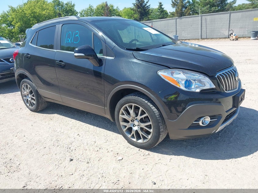 2016 Buick Encore VIN KL4CJ2SM0GB631085 IAAI salvage auction — HAIL, Salvage Title, sold $3,425 on 2026-07-22 (photo 1)