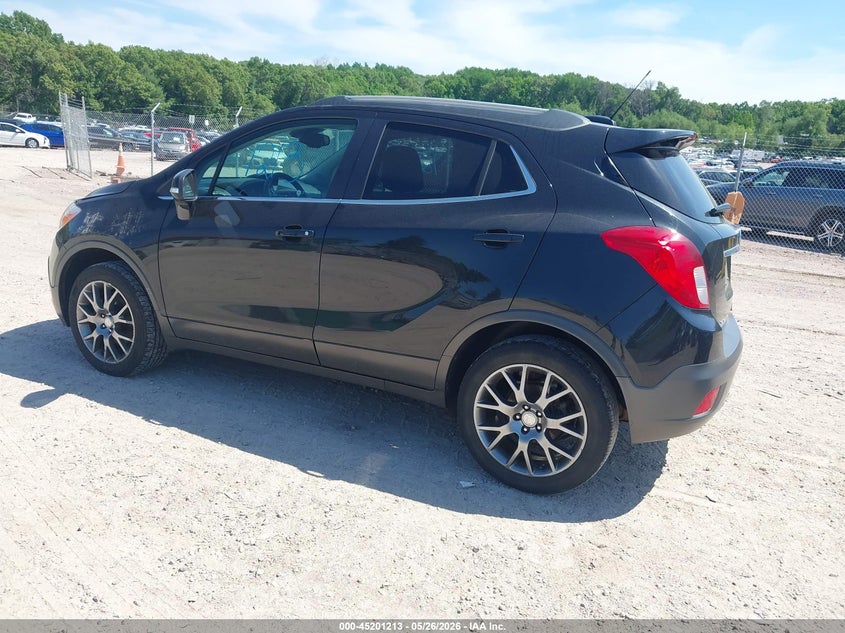 2016 Buick Encore VIN KL4CJ2SM0GB631085 IAAI salvage auction — HAIL, Salvage Title, sold $3,425 on 2026-07-22 (photo 3)