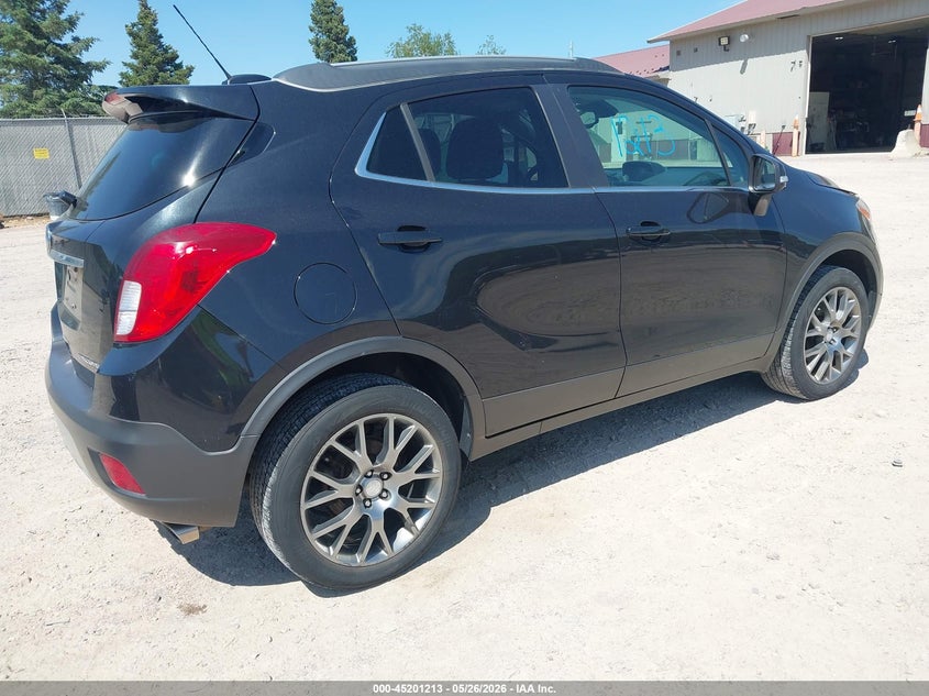 2016 Buick Encore VIN KL4CJ2SM0GB631085 IAAI salvage auction — HAIL, Salvage Title, sold $3,425 on 2026-07-22 (photo 4)