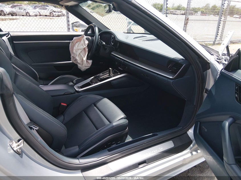 2020 Porsche 911 VIN WP0CB2A92LS263891 IAAI salvage auction — FRONT END, Salvage (Louisiana), sold $52,250 on 2026-07-06 (photo 5)