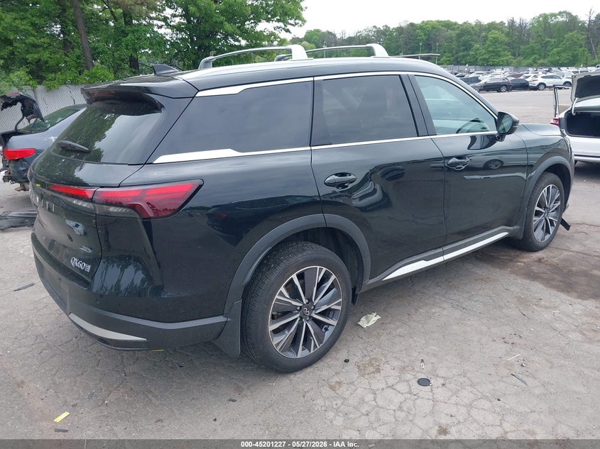 2026 Infiniti Qx60 VIN 5N1AL1FS9TC331863 IAAI salvage auction — WATER/FLOOD, Salvage Title, sold $15,300 on 2026-08-21 (photo 4)
