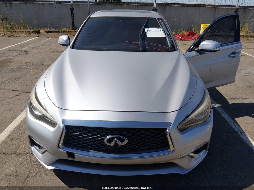 2018 Infiniti Q50 VIN JN1EV7AP5JM361975 IAAI salvage auction — MECHANICAL, Clear - Dealer Only (California), sold $1,525 on 2026-07-07 (photo 6)