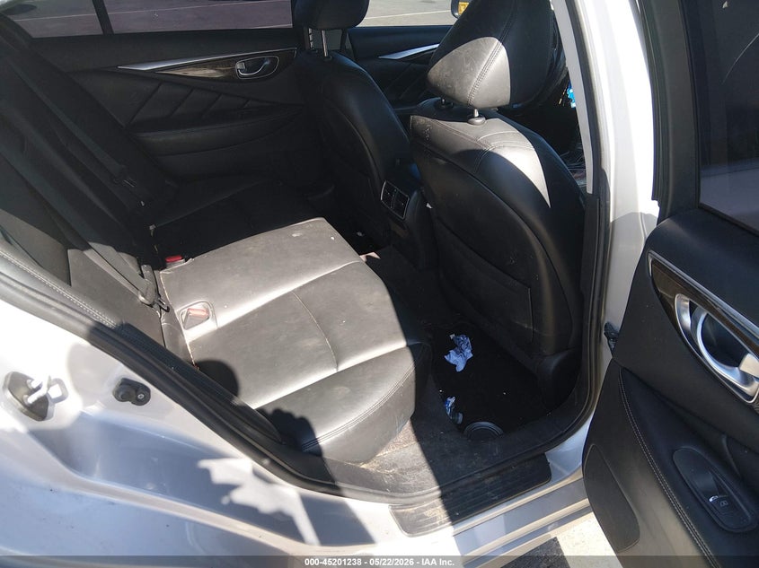 2018 Infiniti Q50 VIN JN1EV7AP5JM361975 IAAI salvage auction — MECHANICAL, Clear - Dealer Only (California), sold $1,525 on 2026-07-07 (photo 8)