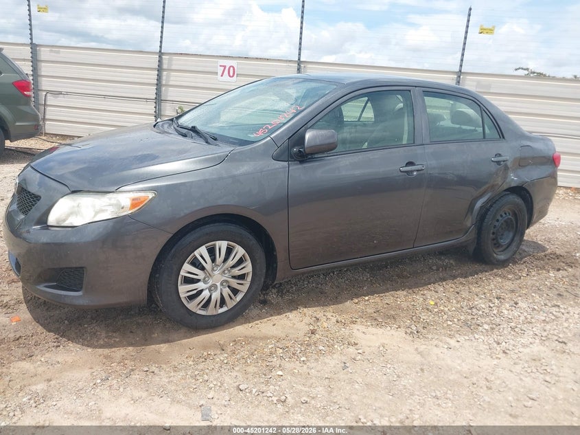 2010 Toyota Corolla VIN JTDBU4EE1AJ082759 IAAI salvage auction — REAR END, Salvage (Alabama), sold $25 on 2026-07-21 (photo 2)