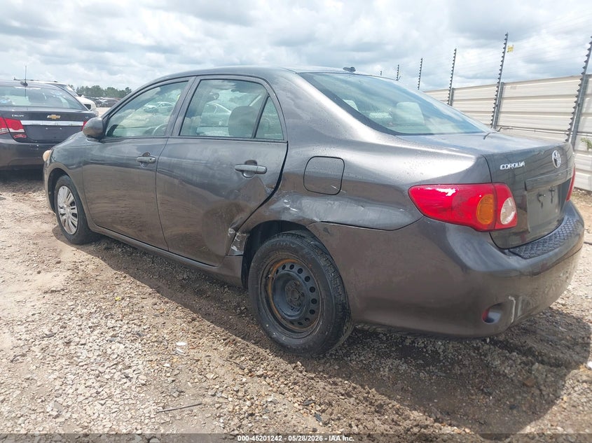 2010 Toyota Corolla VIN JTDBU4EE1AJ082759 IAAI salvage auction — REAR END, Salvage (Alabama), sold $25 on 2026-07-21 (photo 3)